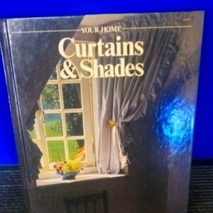 Elegant Blue Curtain Decor Book